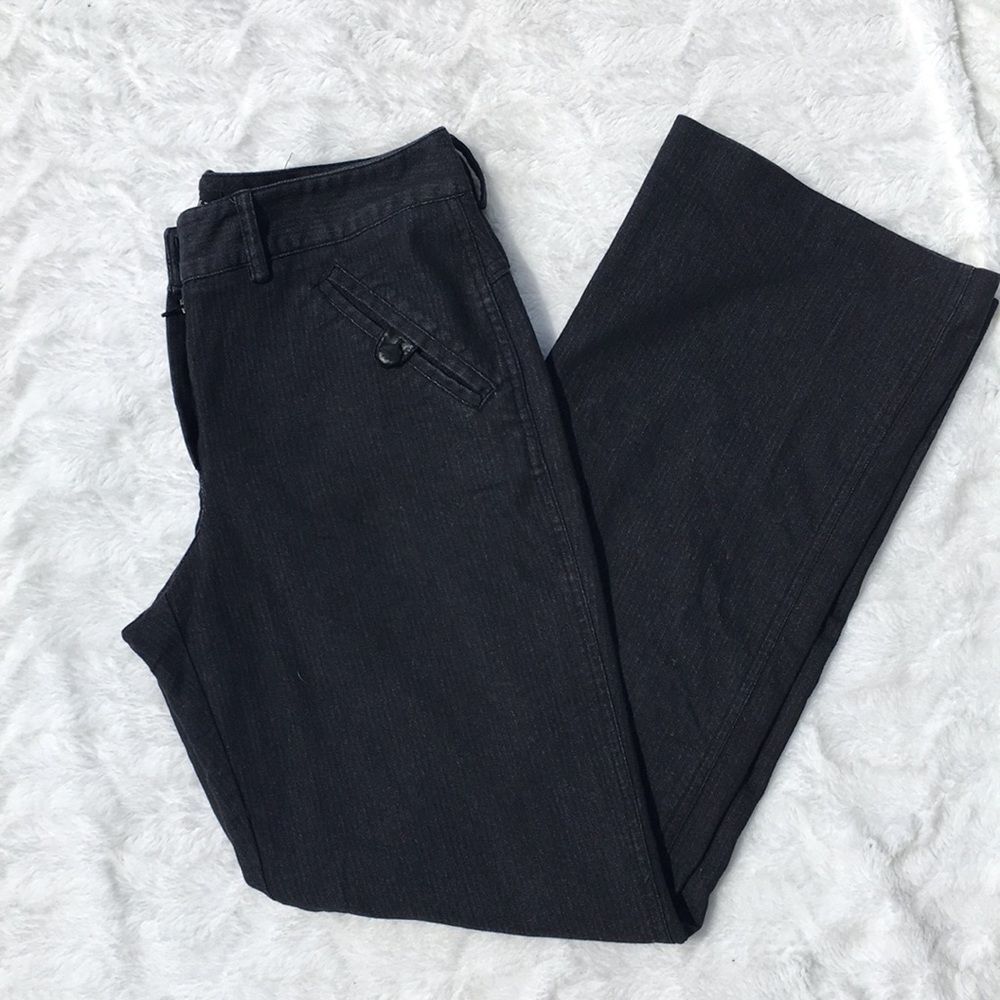 Larry Levine Stretch pinstripe pants size 6